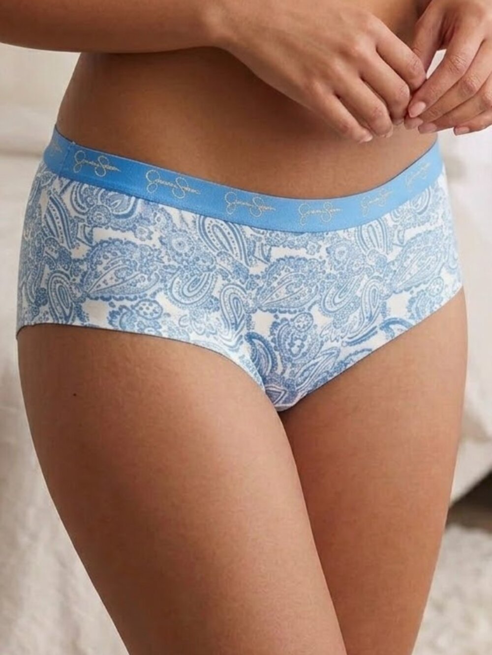 *3 FOR $9* NEW Jessica Simpson Paisley Print Hipster Underwear Panty Panties NWT